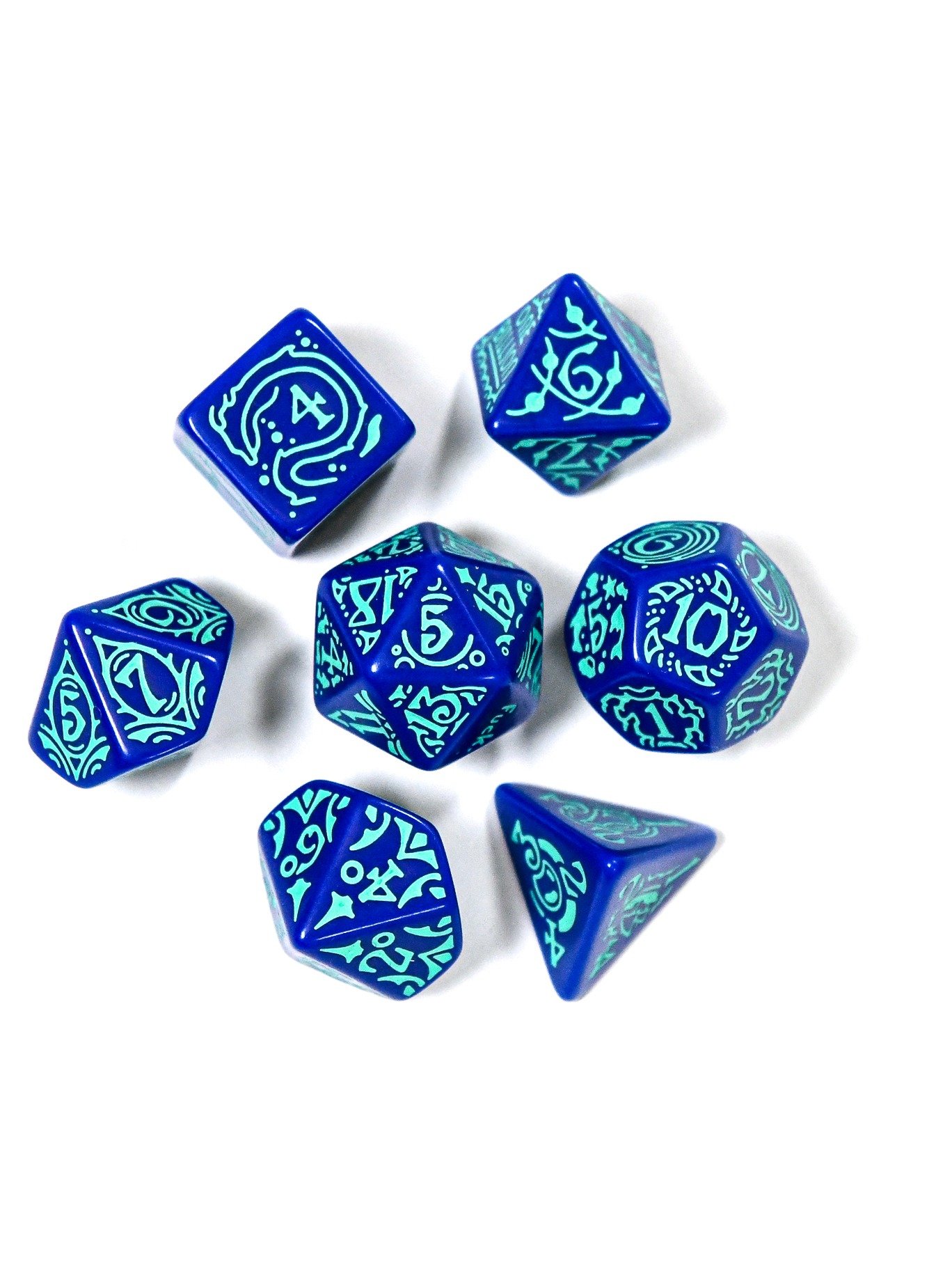 Gillion Dice Set 7pcs - Riptide Character Dice product image (6)