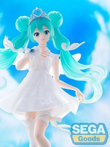 Vocaloid Hatsune Miku 15th Anniversary KEI Version Super Premium Statue - Sega Collectible Figure product image (9)
