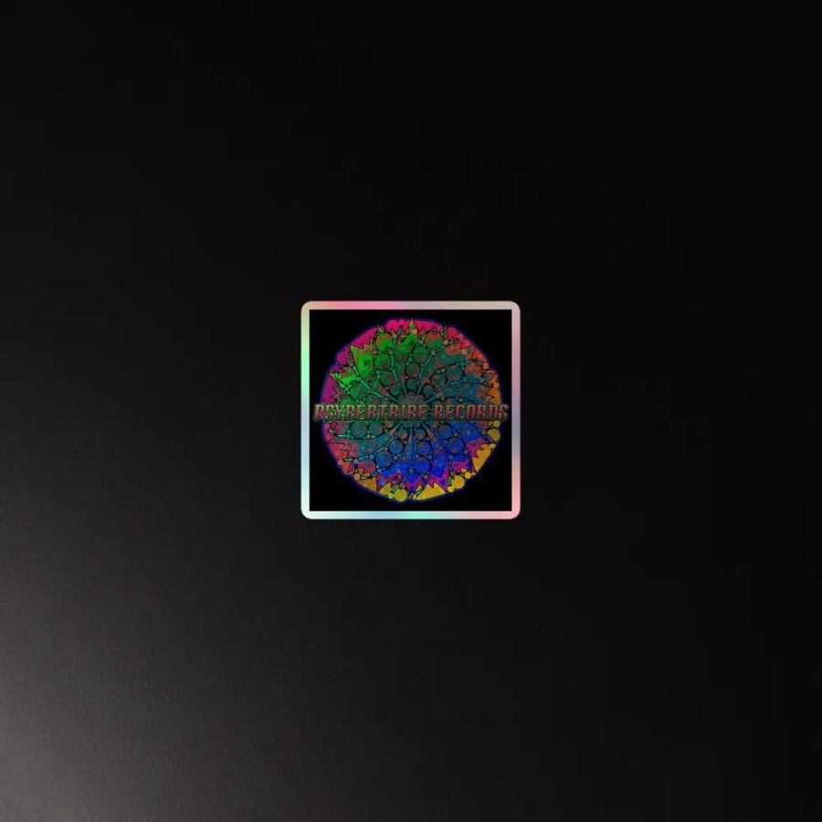 PsyberTribe Records Holo Sticker product image (4)