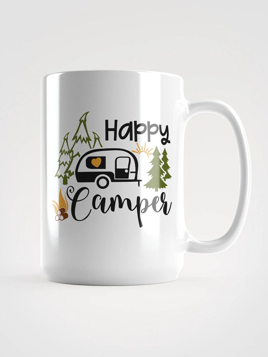 Happy Camper White Coffee Mug product image (1)