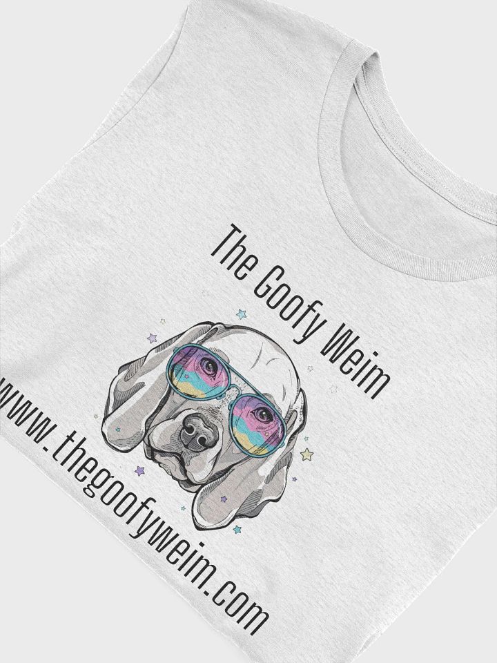 The Goofy Weim Logo Merch - Bella+Canvas Supersoft T-shirt product image (2)