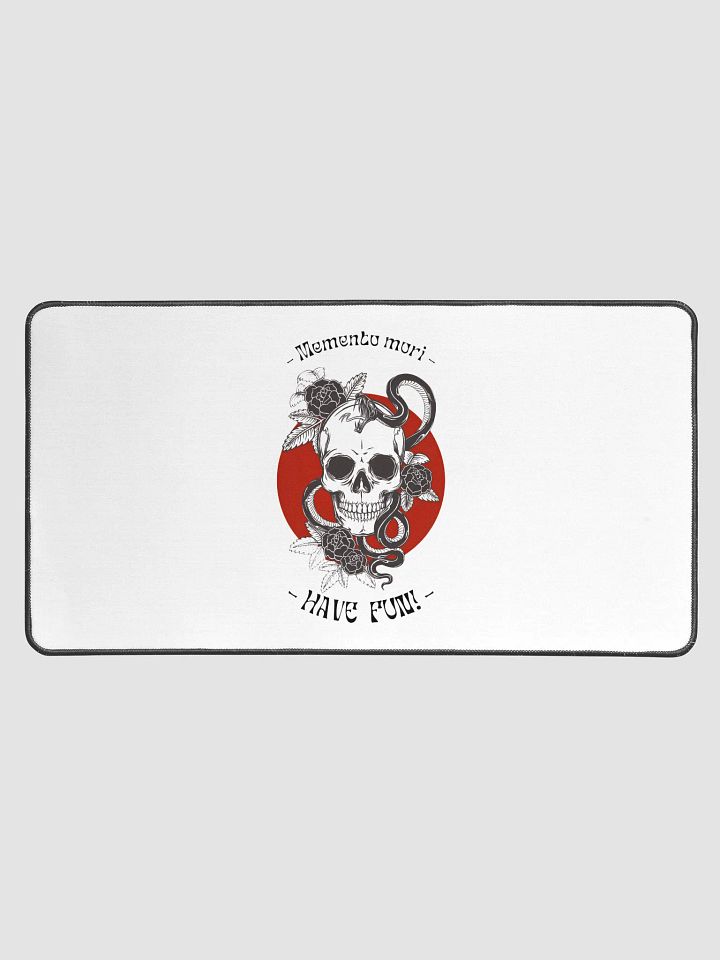 Memento Mori Desk Mat - Embrace the Darkness product image (1)