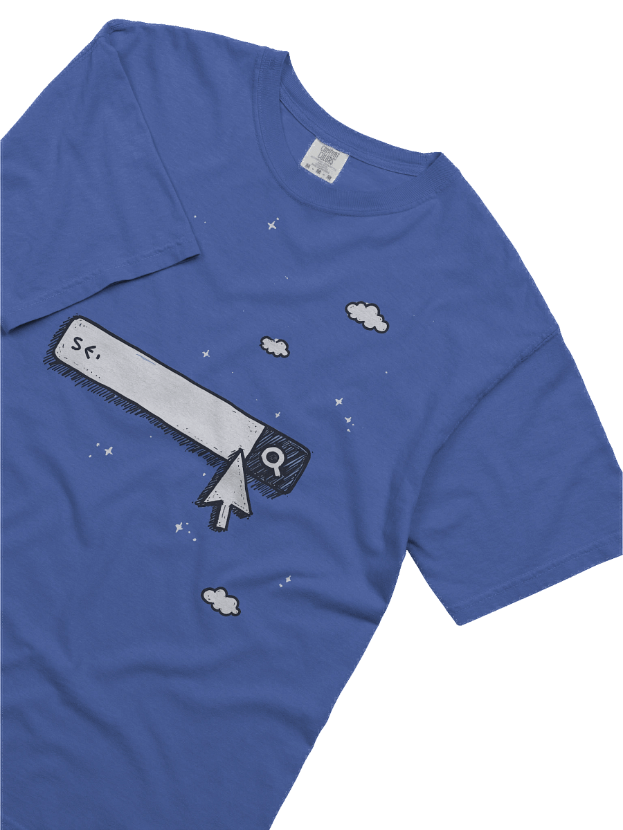 Starry Night Search Bar Design Heavyweight T-Shirt product image (42)