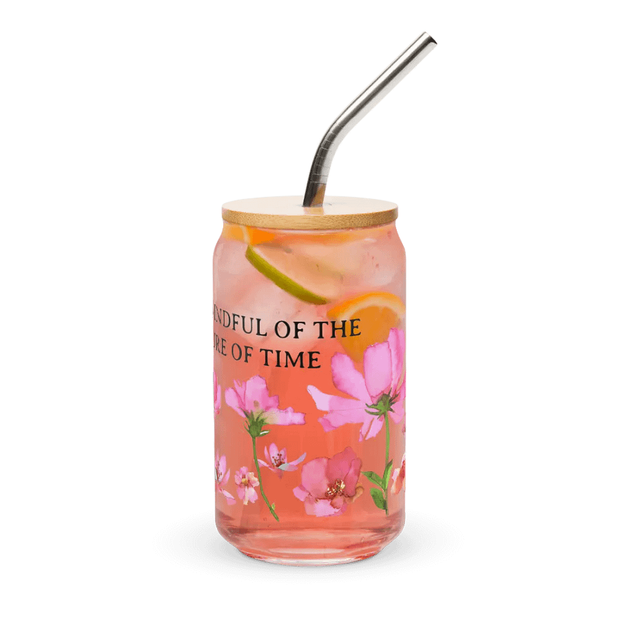 Seneca Quote Can-Shaped Glass product image (10)