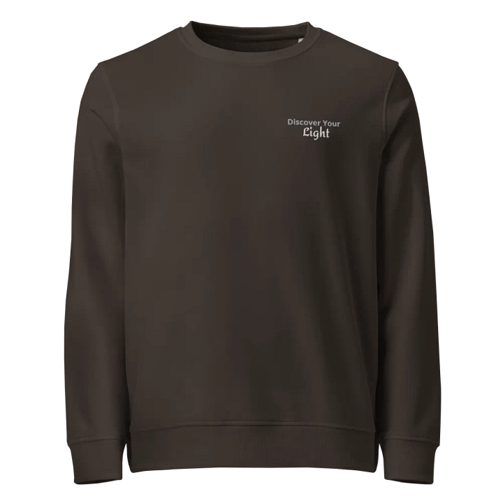 Discover Your Light Organic Sweatshirt - Intuition Definition on Back product image (2)