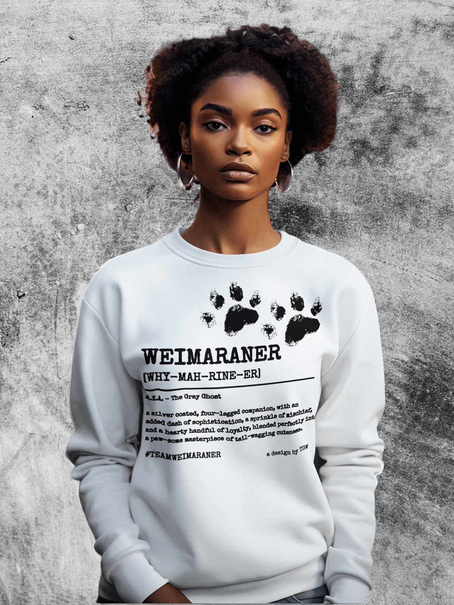 Definition of Weimaraner V2 - Lane Seven Premium Crewneck Sweatshirt product image (1)