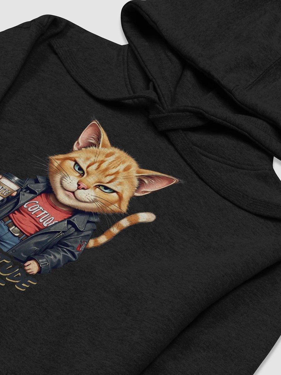 Cattitude and Coffee Unisex Hoodie product image (30)