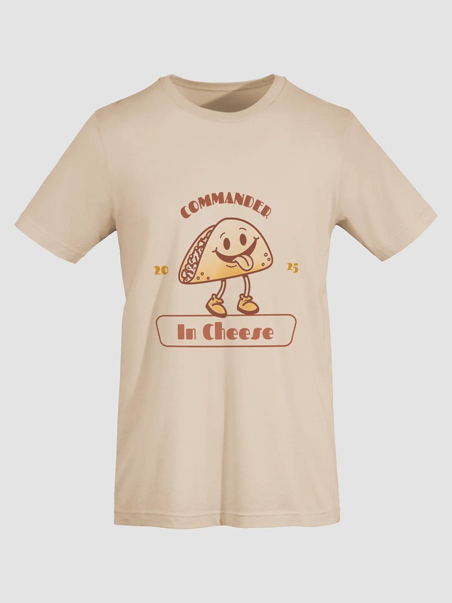 Commander in Cheese Taco T-Shirt product image (54)