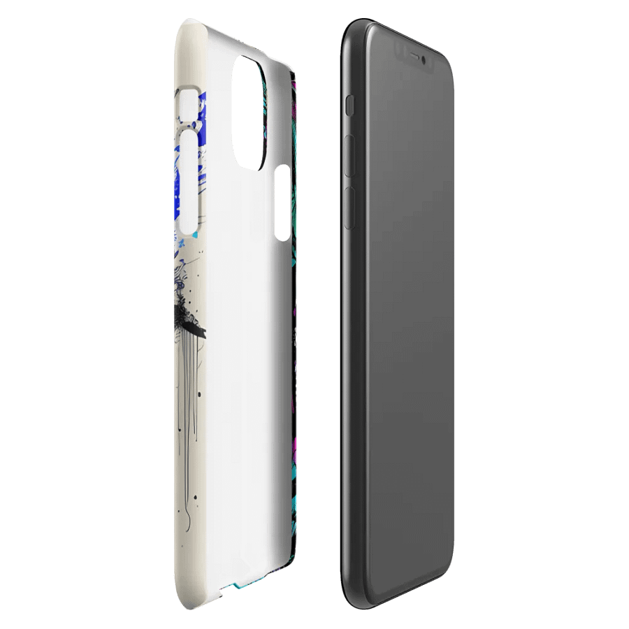 'Electric Emotions' Phone Case Painting Cover for iPhone 15 14 11 12 13 XR XS X 7 8 FE product image (47)