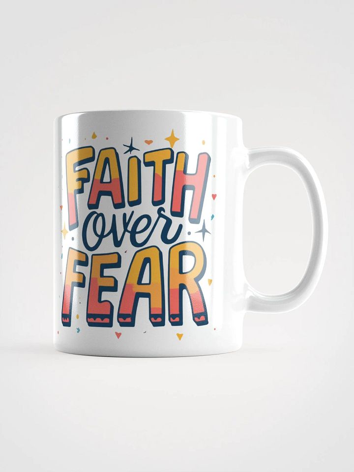 Faith Over Fear Ceramic Mug product image (2)