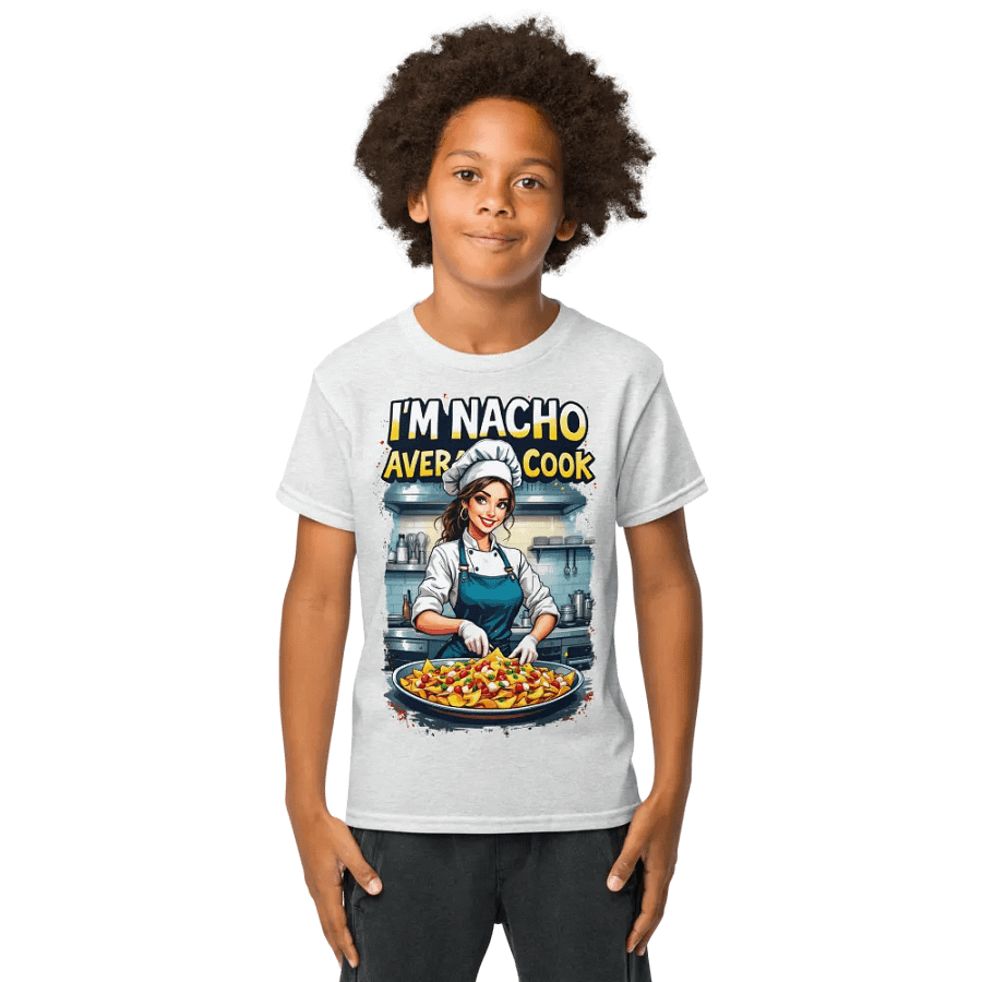 Nacho Average Cook Youth Sports Tee product image (9)