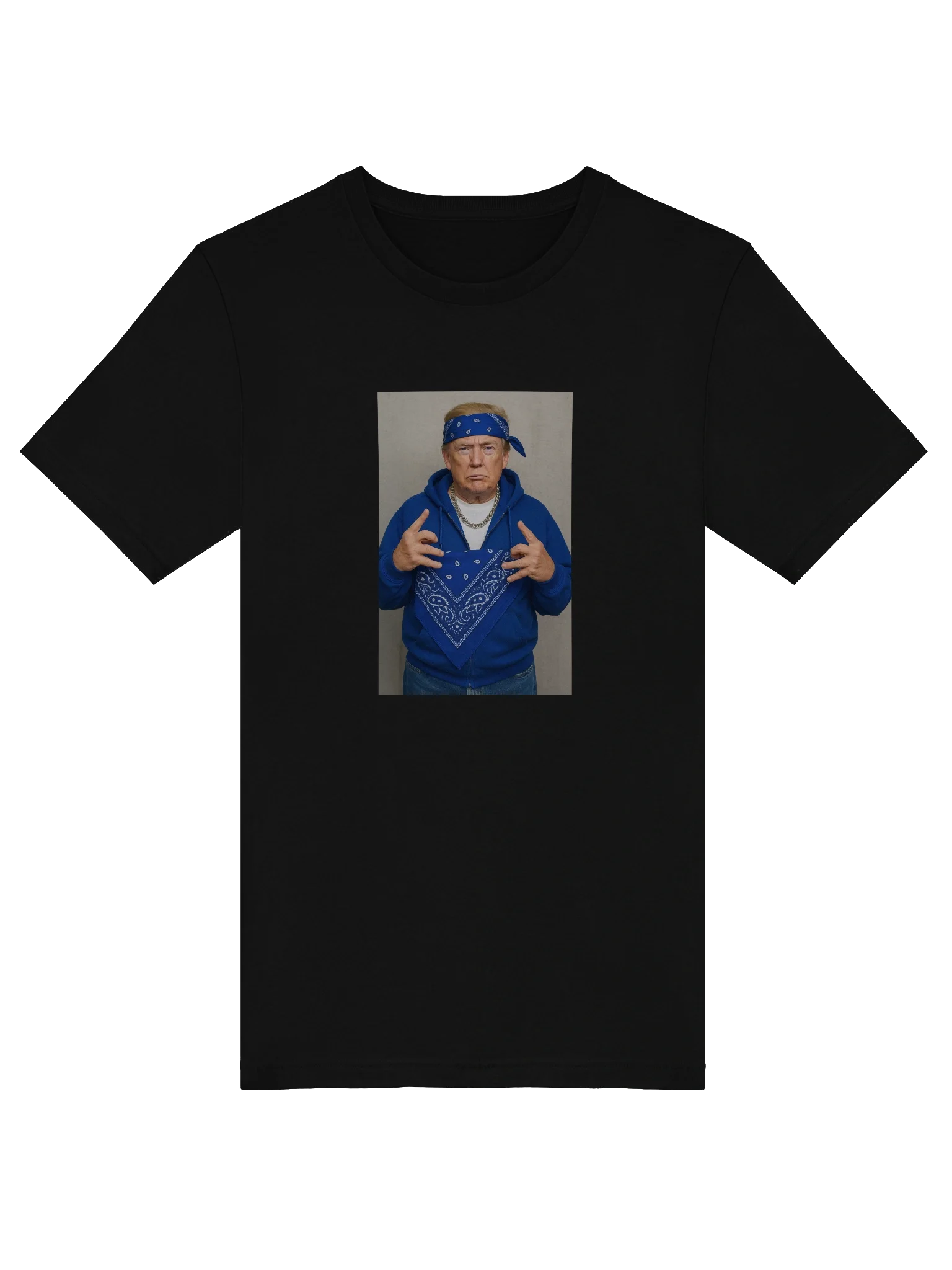 Trump Crips Gang Style Graphic T-Shirt product image (17)