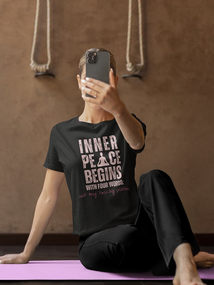 Path to Inner Peace T-Shirt (dark colors) product image (1)