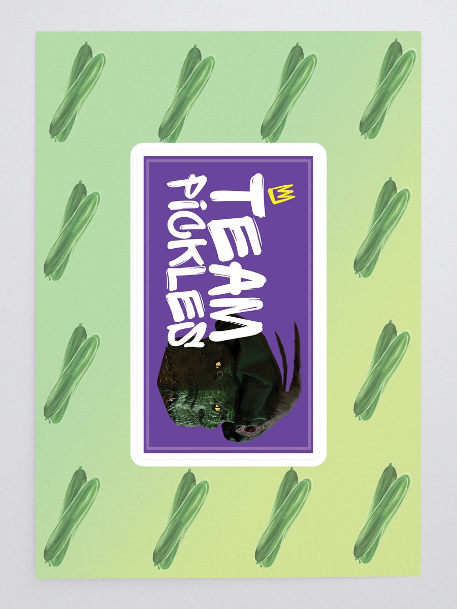 Team Pickles Sticker product image (3)