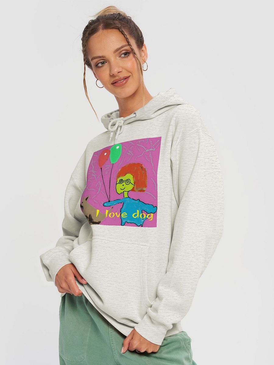 Lane Seven Premium Pullover Hoodi : I love dog product image (20)