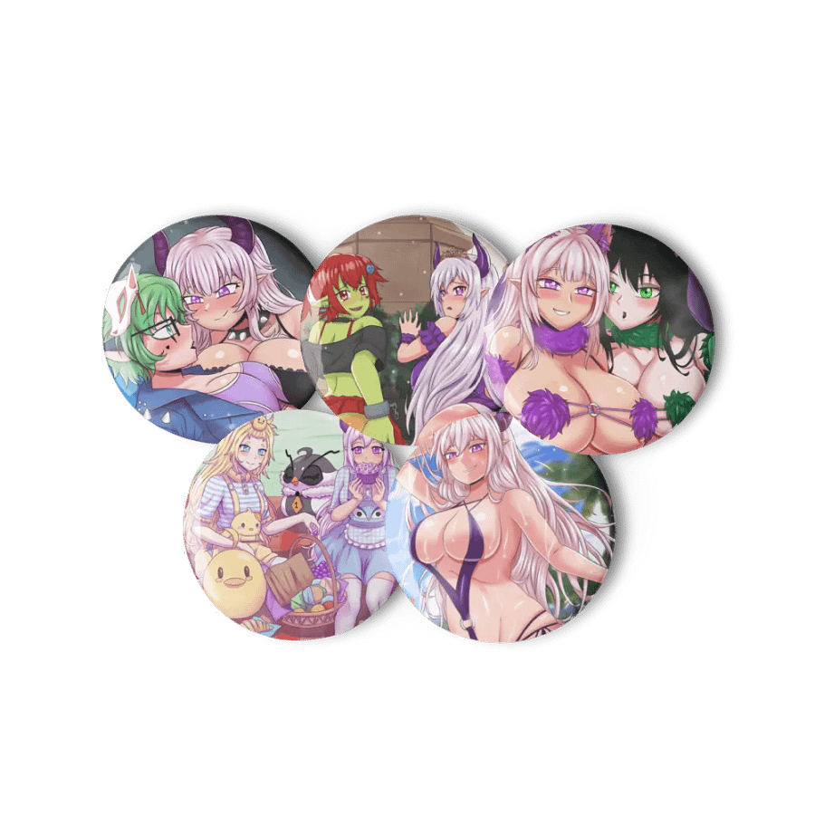 Tomo And Friends Buttons product image (3)