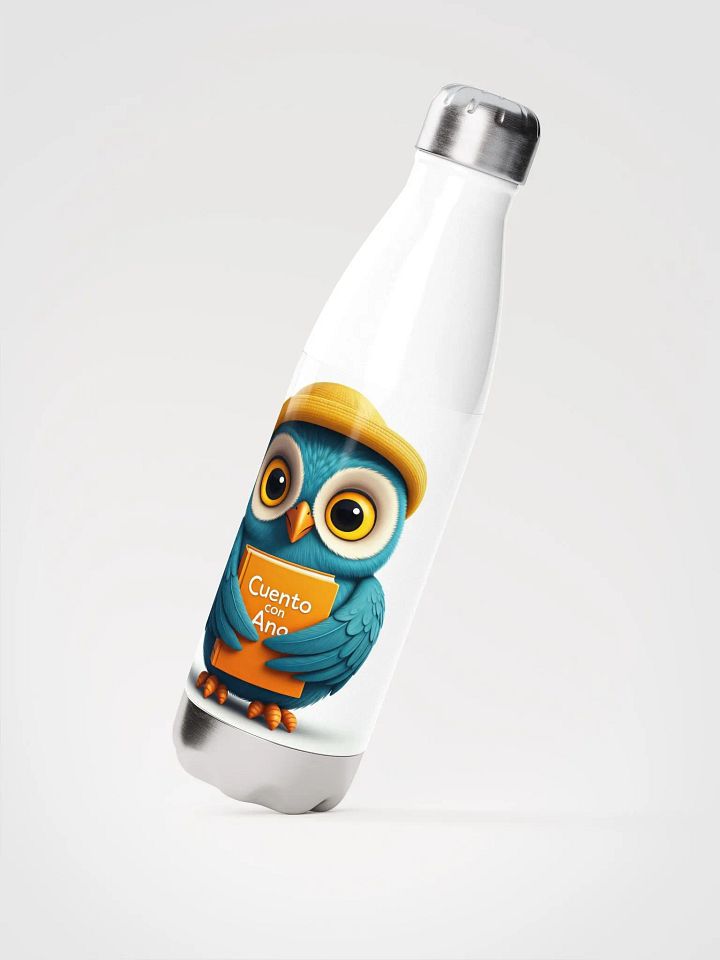 Fluffy Pup Stainless Steel Water Bottle product image (2)