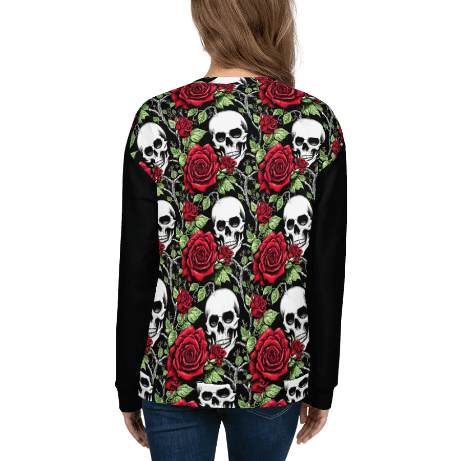 Skull & Roses Unisex Sweatshirt product image (6)