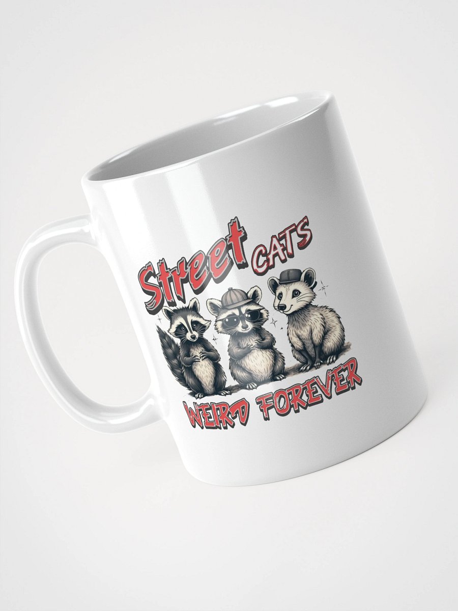 Street Cats Weird Forever Raccoon Street Mug product image (6)