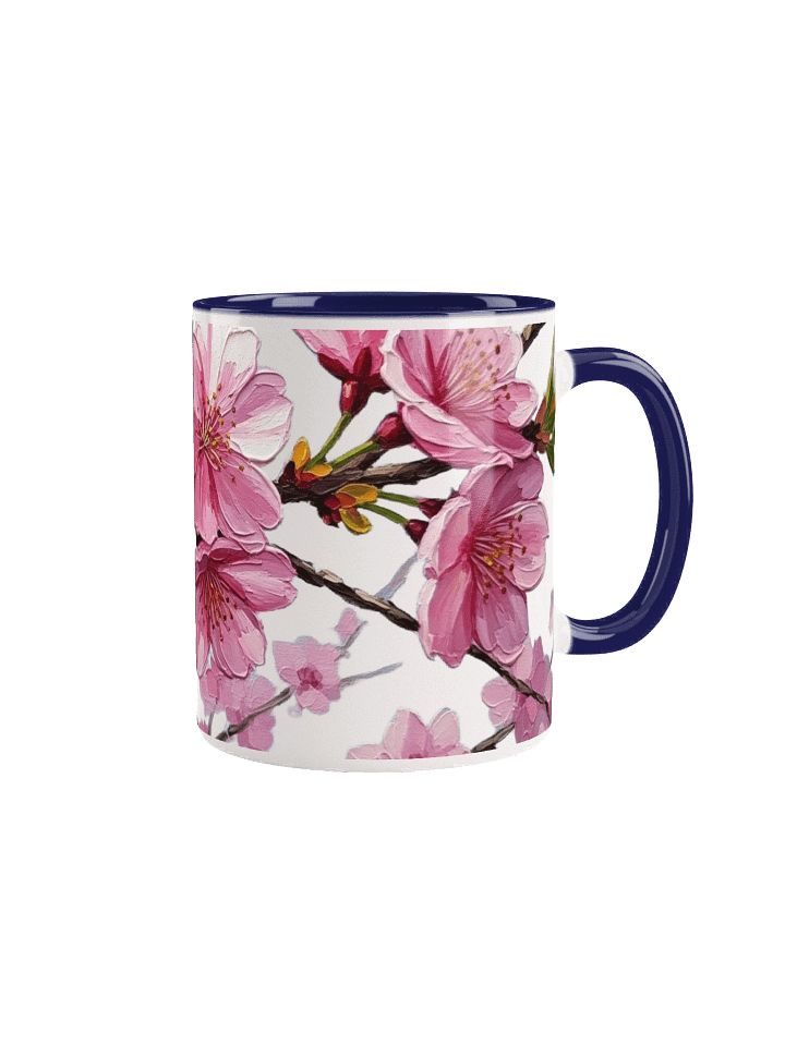 CHERRY BLOSSOM Ceramic Mug with Color Inside product image (8)