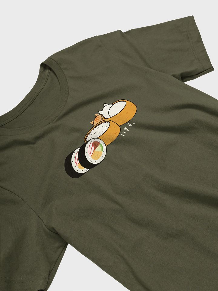 Inari Sushi and Futomaki Cat T-shirt product image (6)