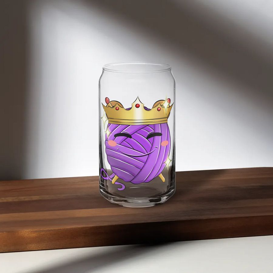 Emote-GlücksQueen-Glas-16oz product image (35)
