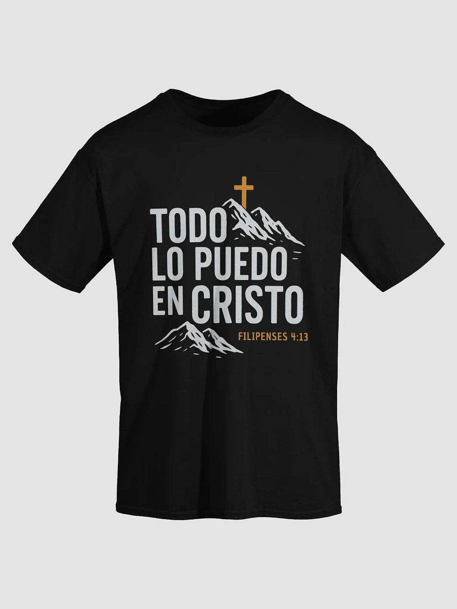 Camiseta Unisex Manga Corta | Todo lo puedo en Cristo product image (1)