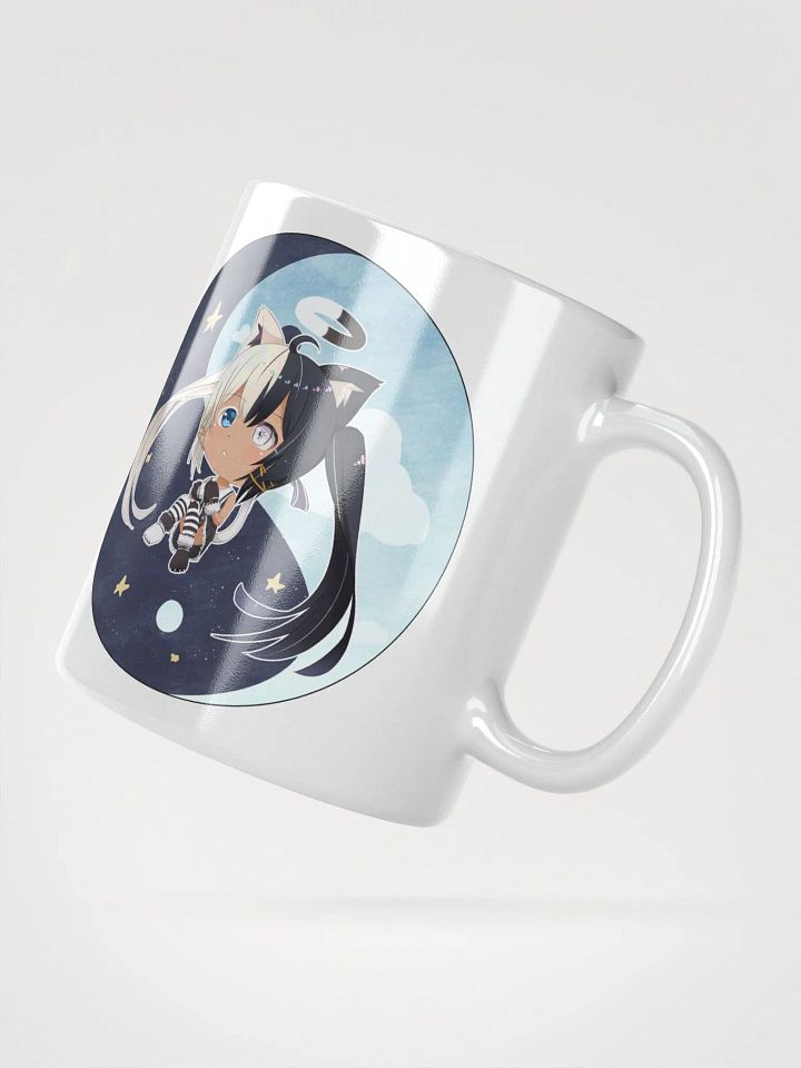 All White Mug - Byakko Chibi Edition product image (4)