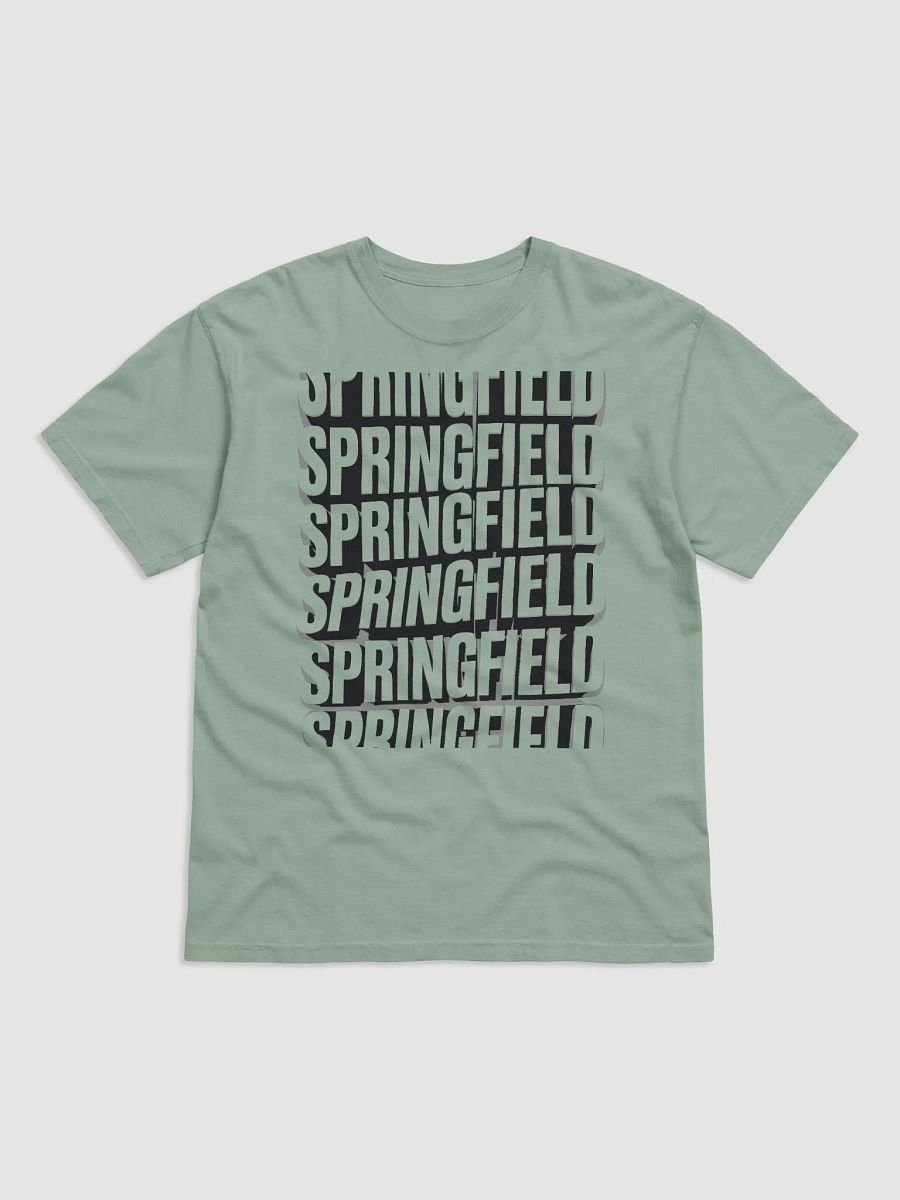 Springfield Ohio Stylized Repeat T-Shirt [00028] product image (1)