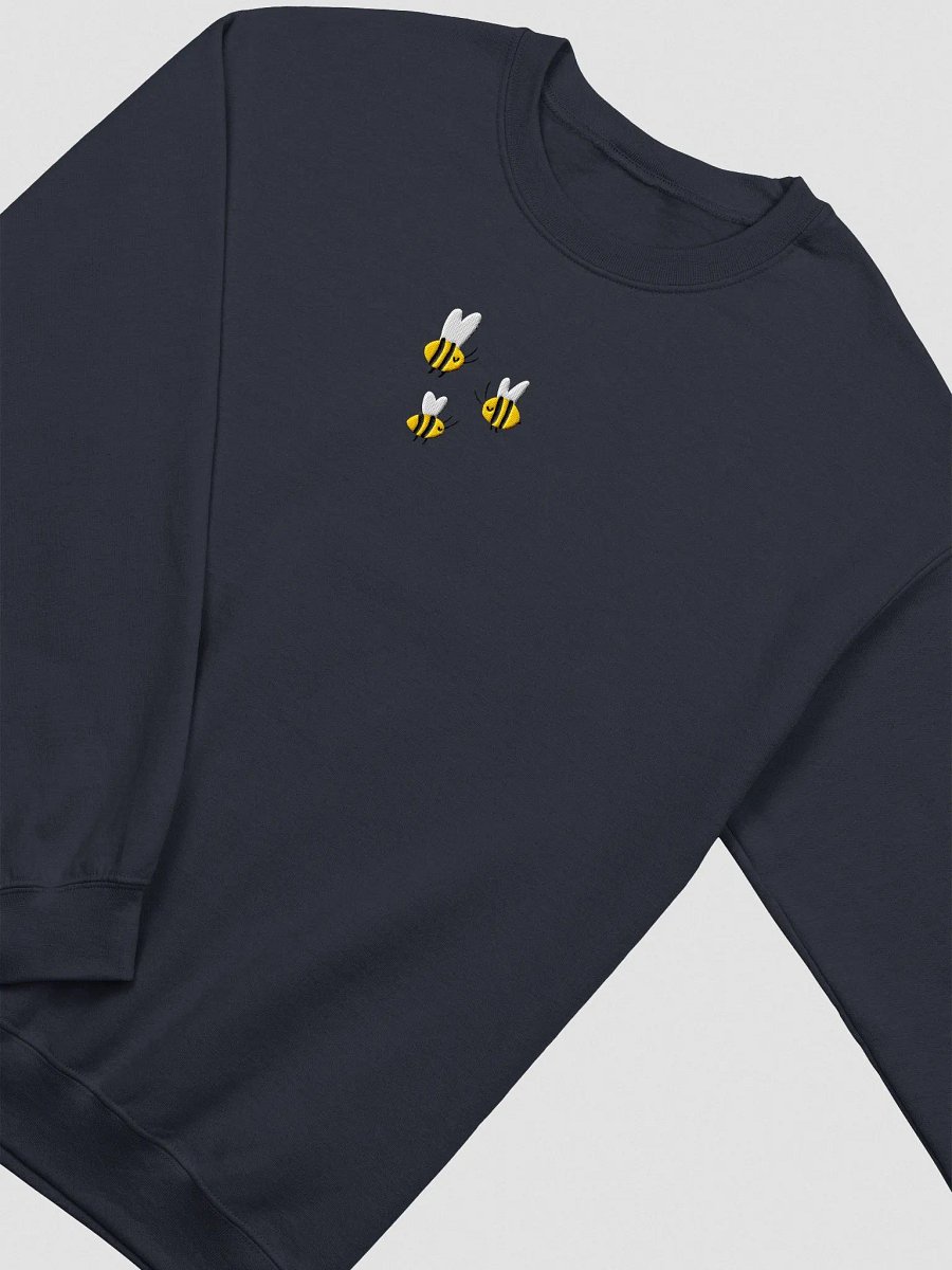 embroidered bee crewneck product image (3)