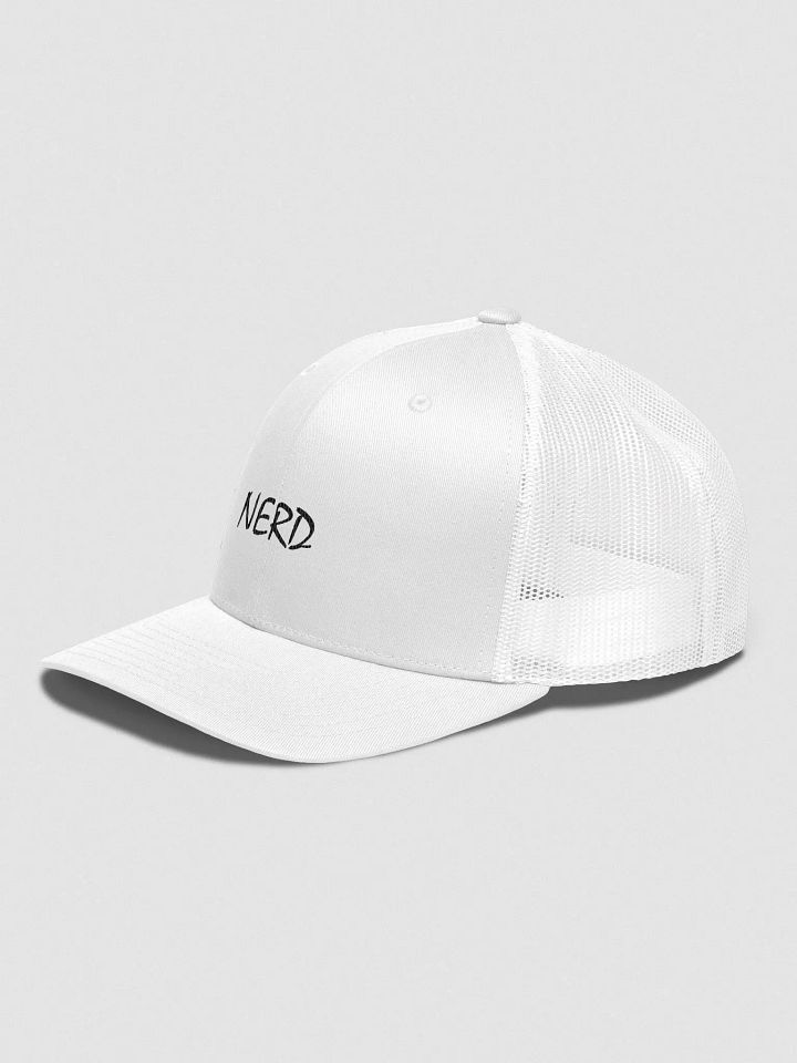NERD Hat Black Writing product image (11)