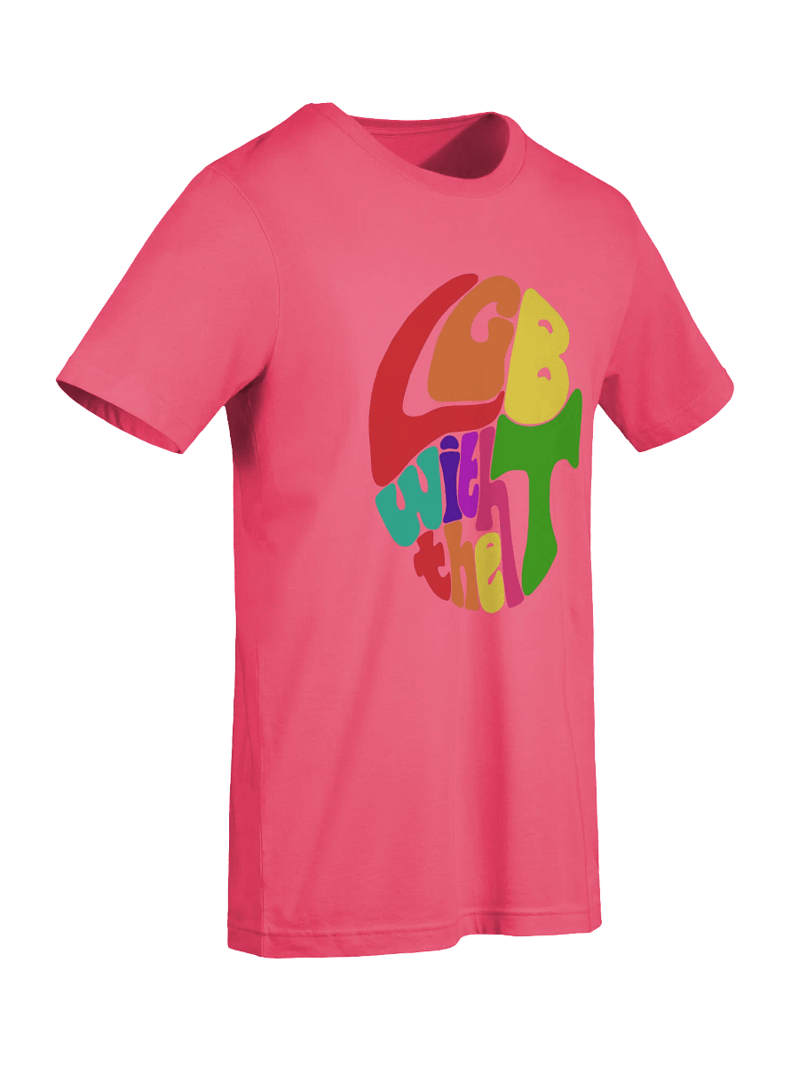 Full Pride LGB with the T big print tee product image (86)