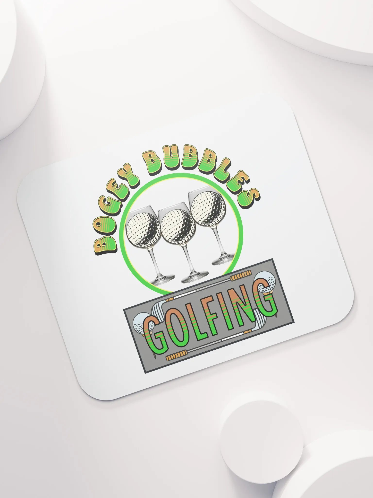 Bogey Bubbles Golfing Delights Mouse Pad product image (5)