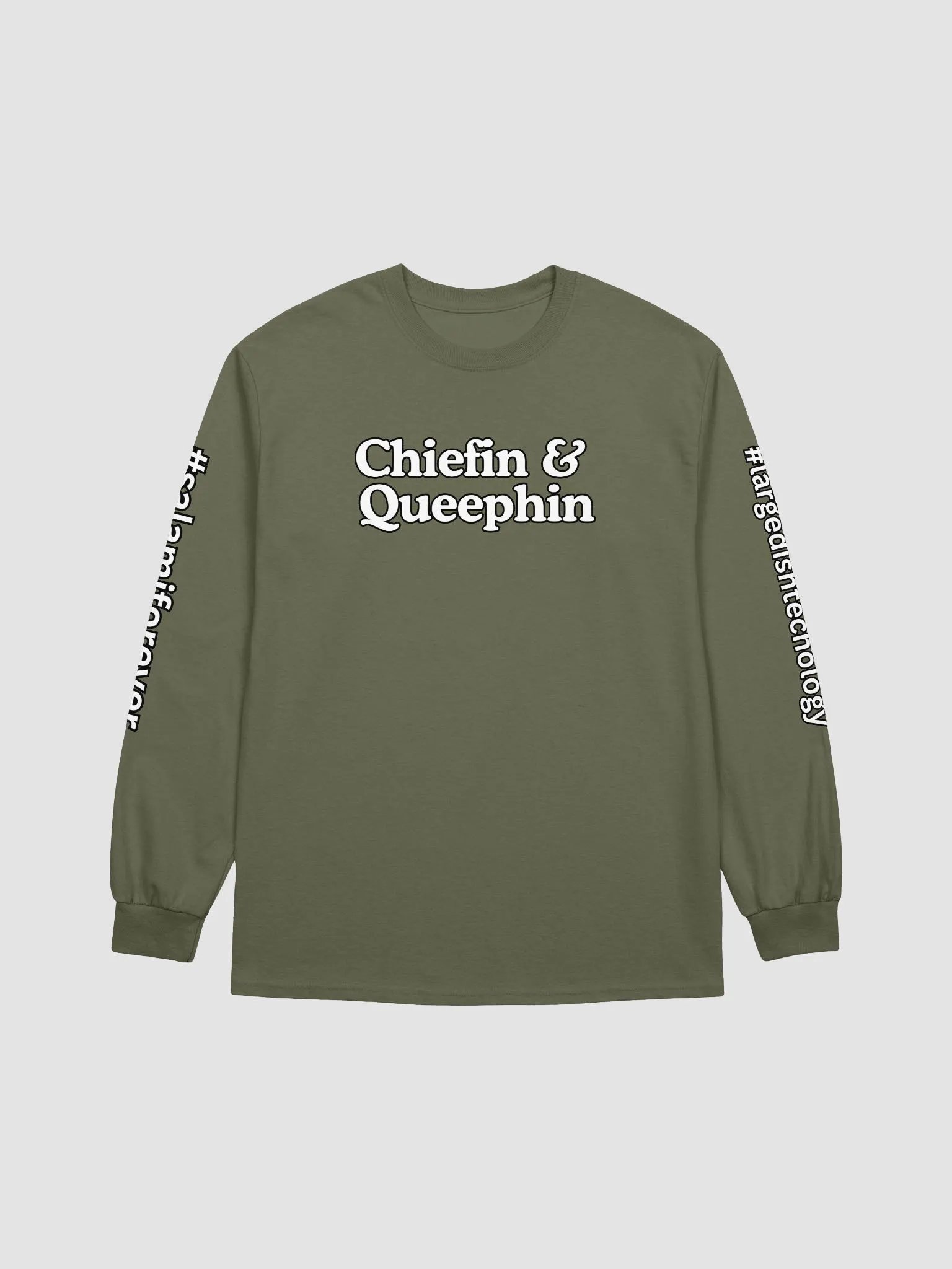 Chiefin & Queephin Longsleeve with Sleeve Prints product image (1)