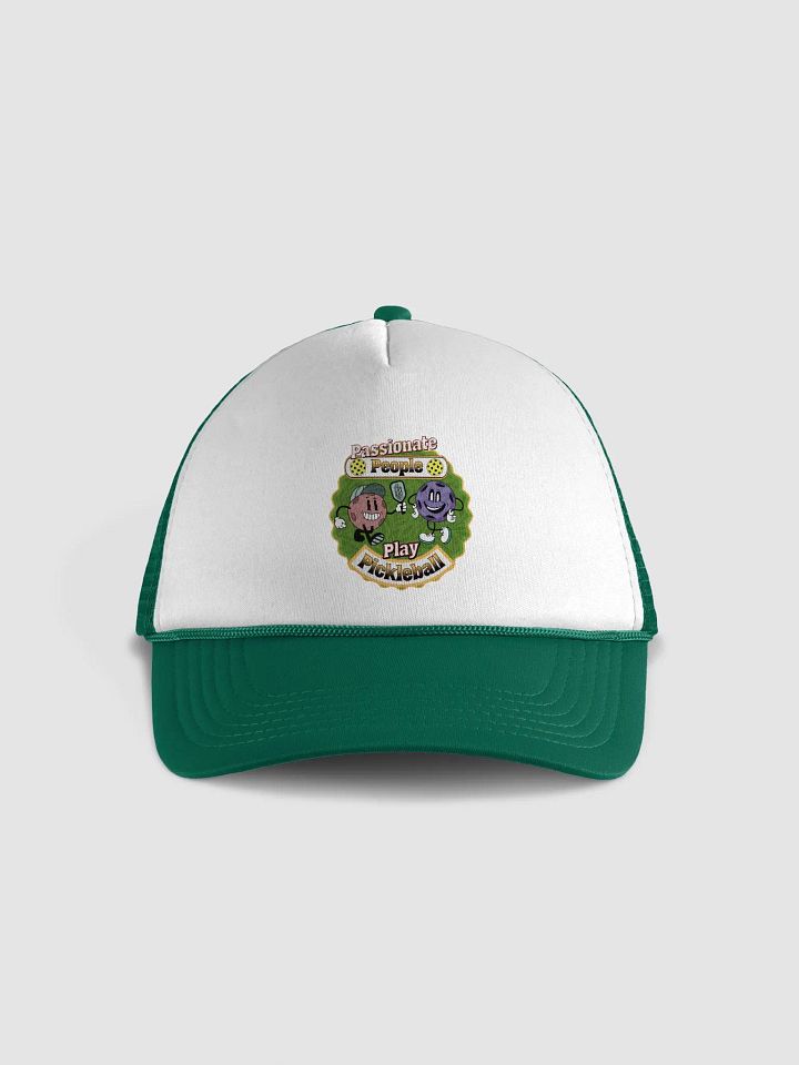 Passionate People Play Pickleball Foam Trucker Hat product image (6)