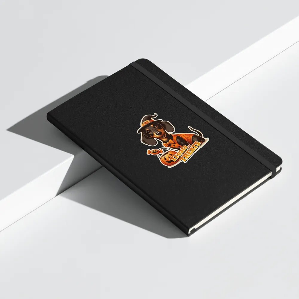 Witchy Wiener Hardcover Notebook product image (9)