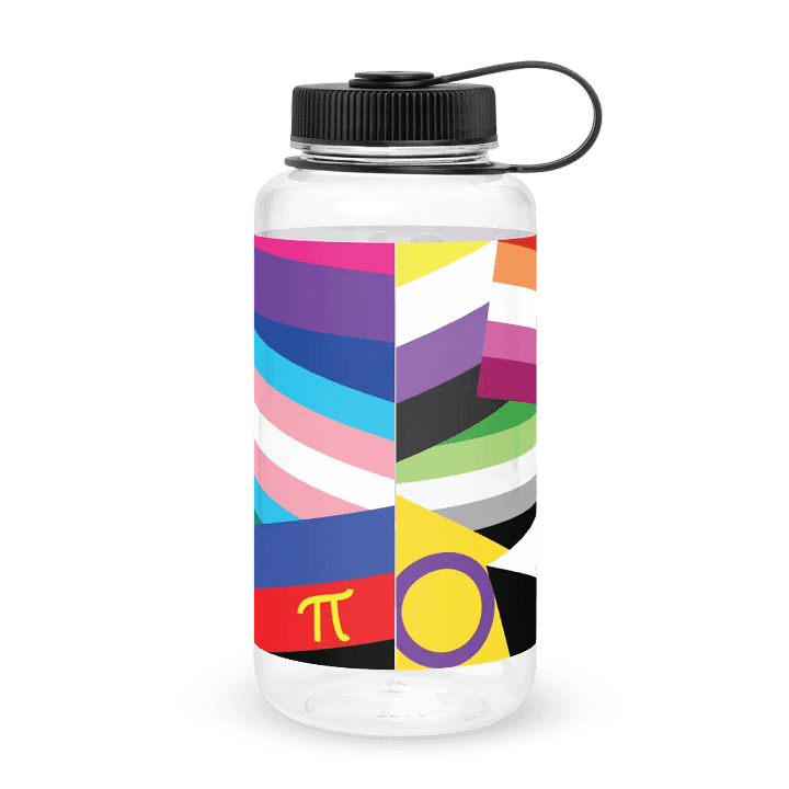 "Love Wins (Pride Flags Edition)" Water Bottle product image (2)