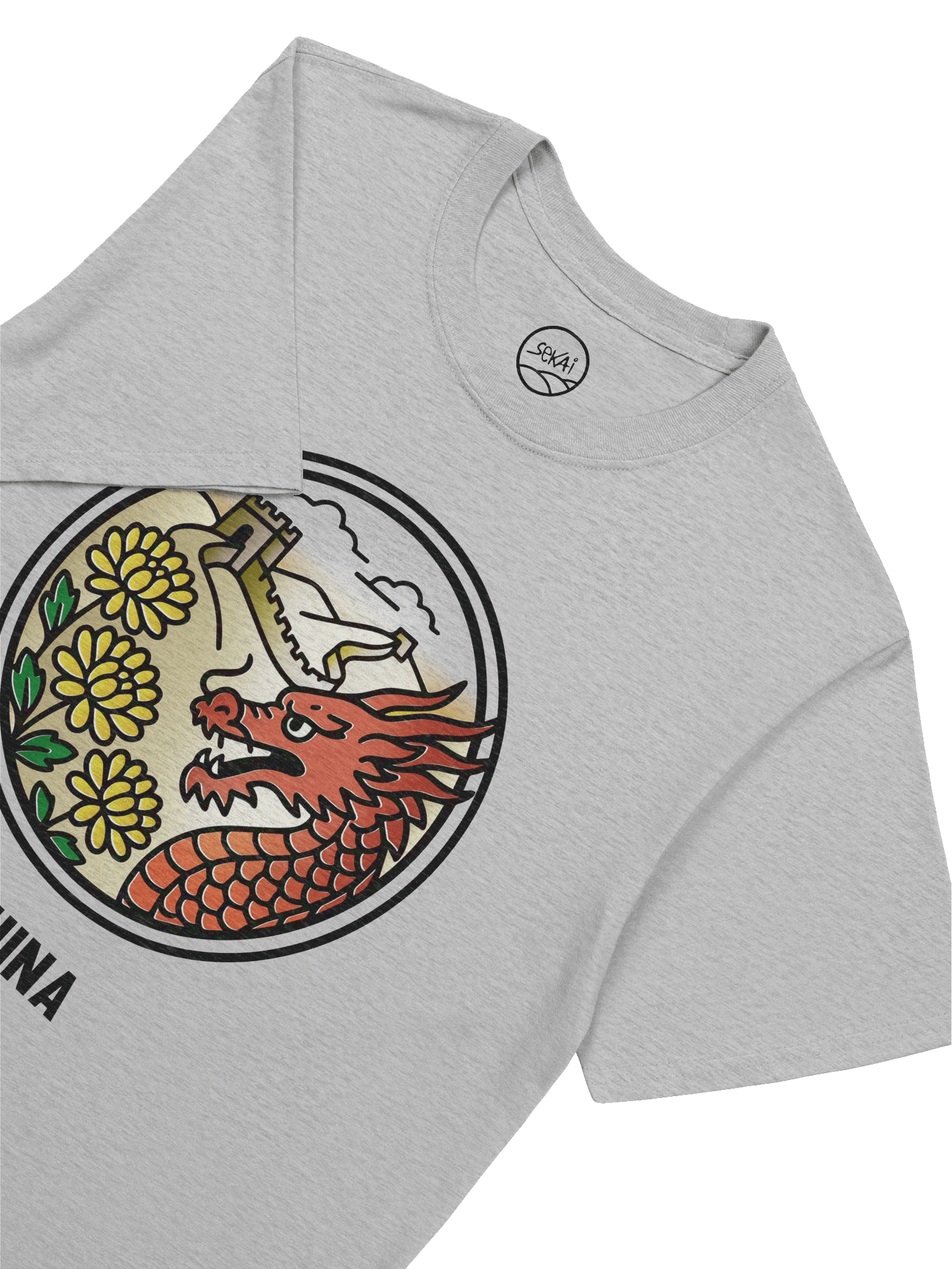 Camiseta Unisex - Colección Sekai China (colores claros) product image (2)