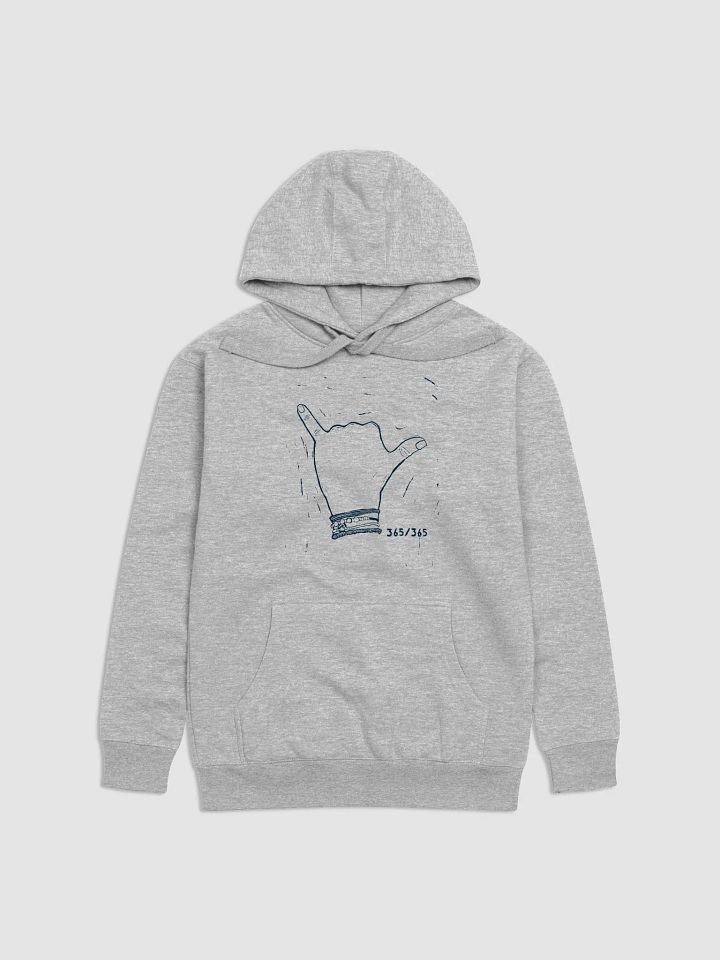 Linocut Hang Loose Hoodie product image (2)