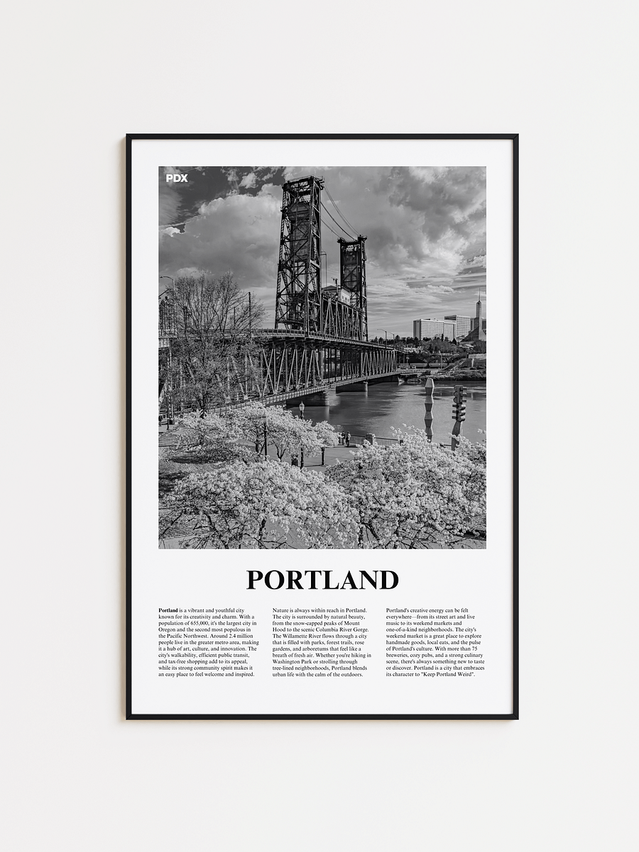 Portland 03 Newspaper Poster product image (1)