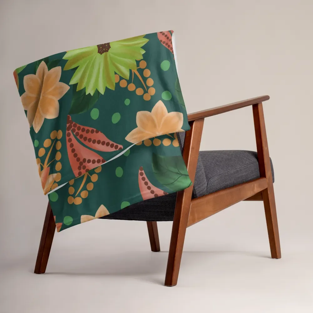 El Yunque Floral Rainforest Blanket product image (15)