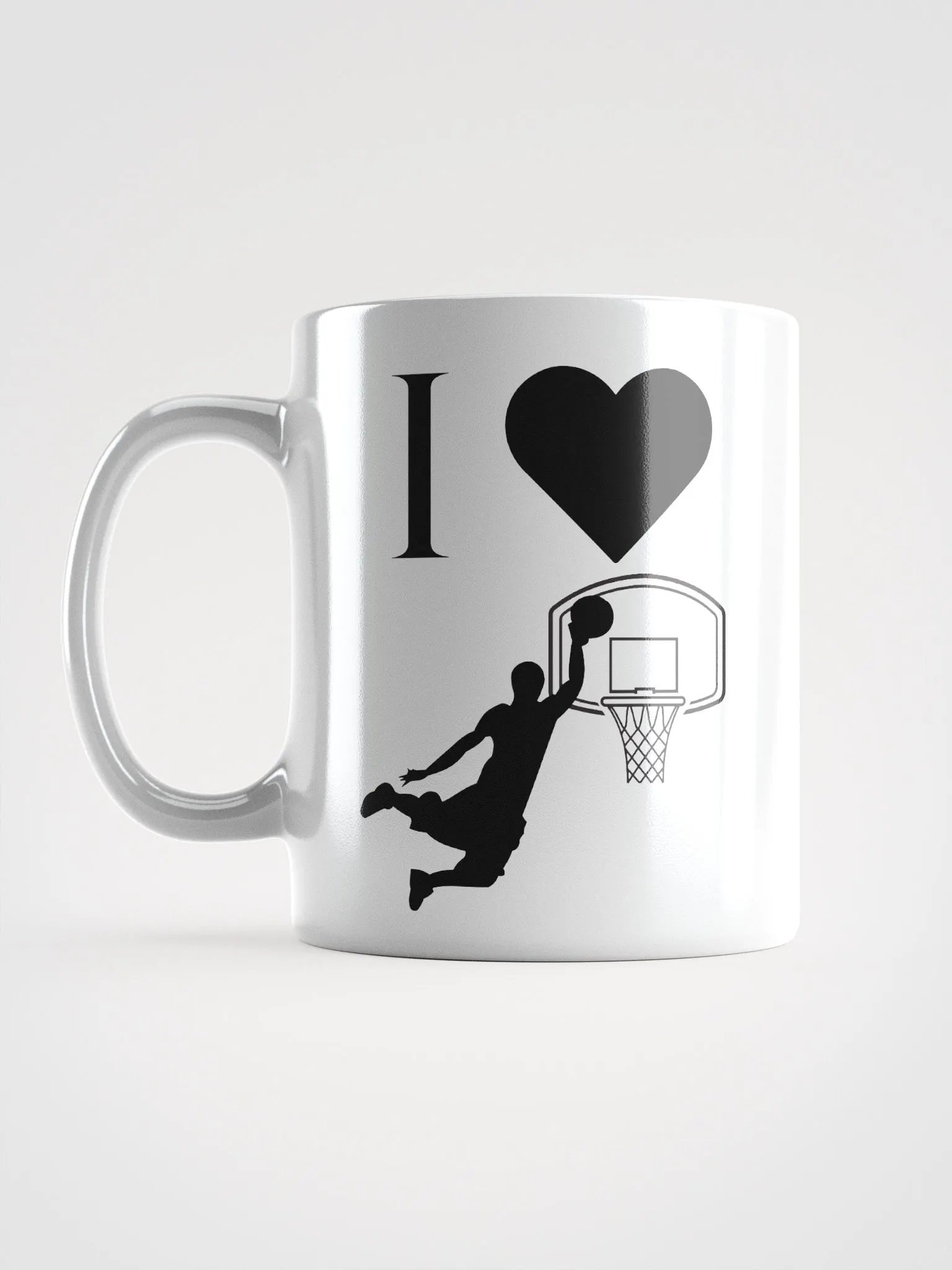 I ❤️ Basketball Mug product image (6)