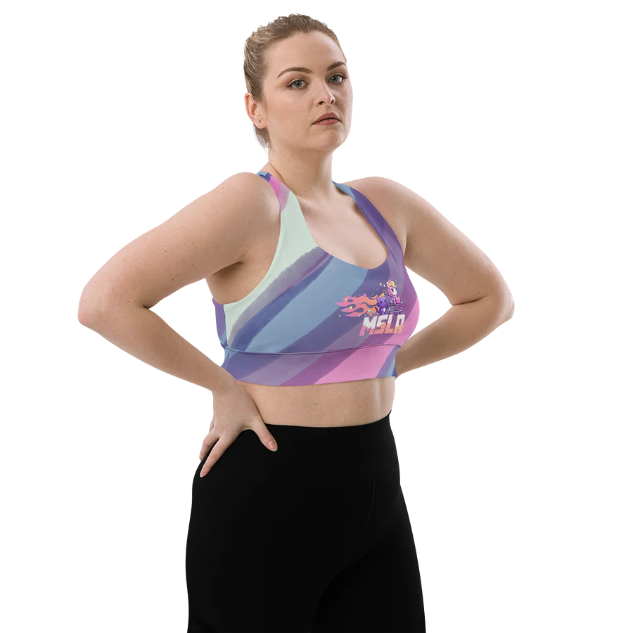 MSLA Sparkles Amigos - Longline Sports Bra product image (25)