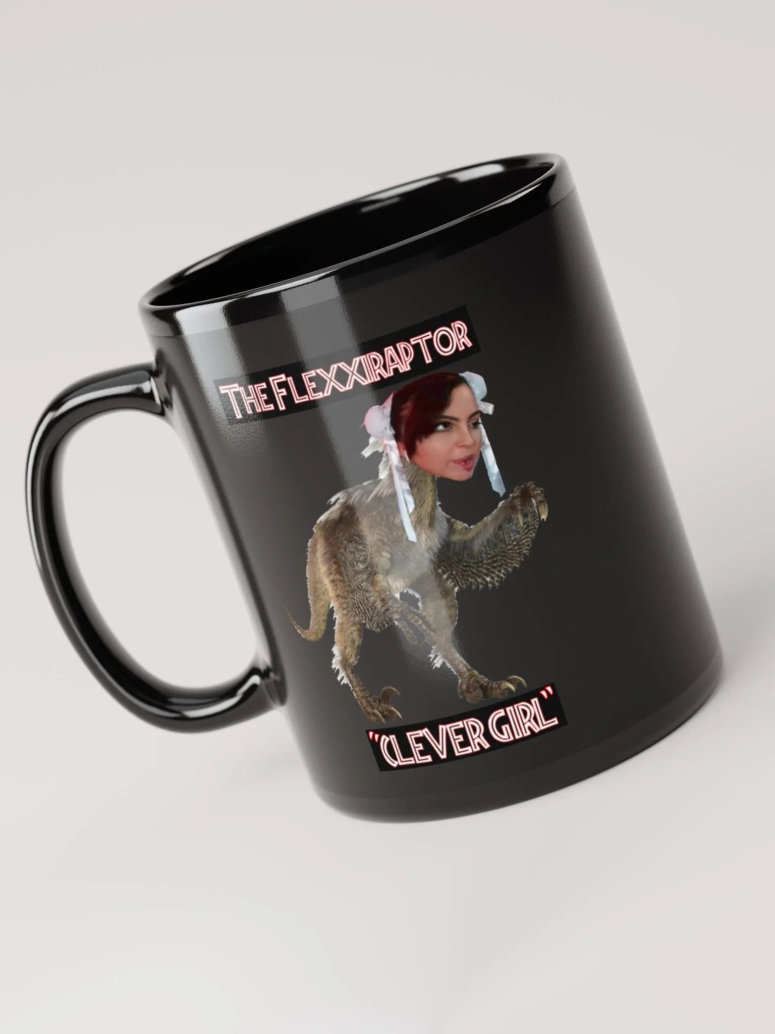 Flexxiraptor Black Mug product image (5)