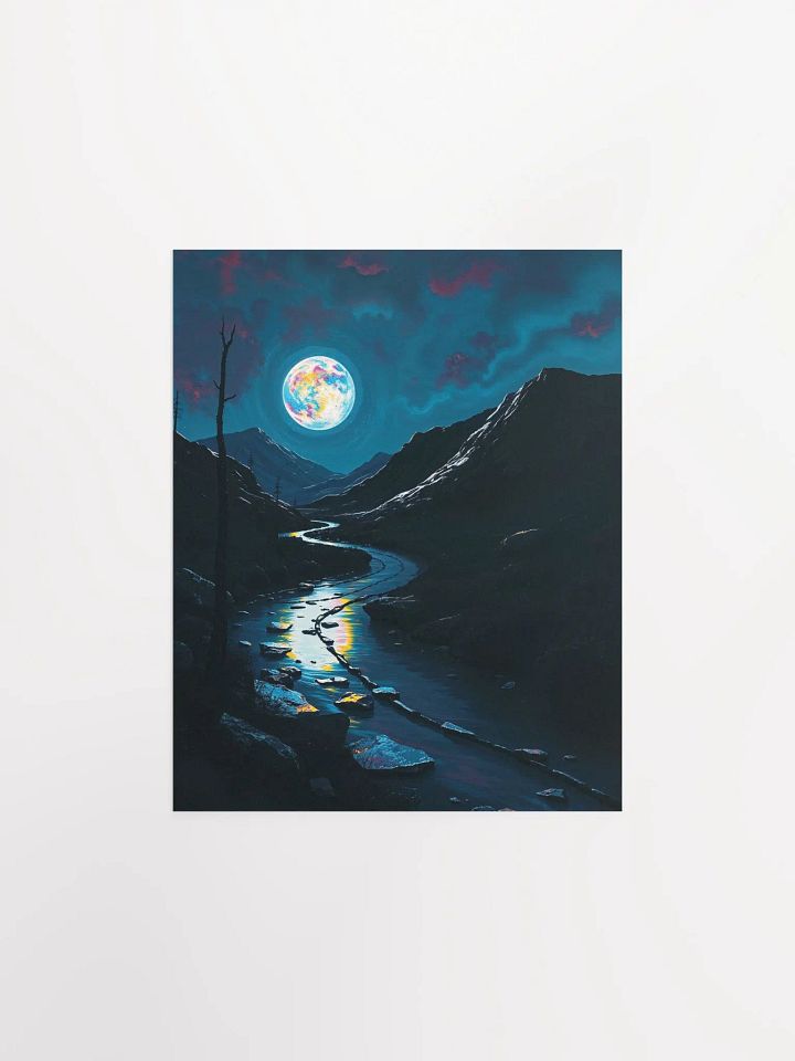 Lunar Reflections Matte Poster product image (8)