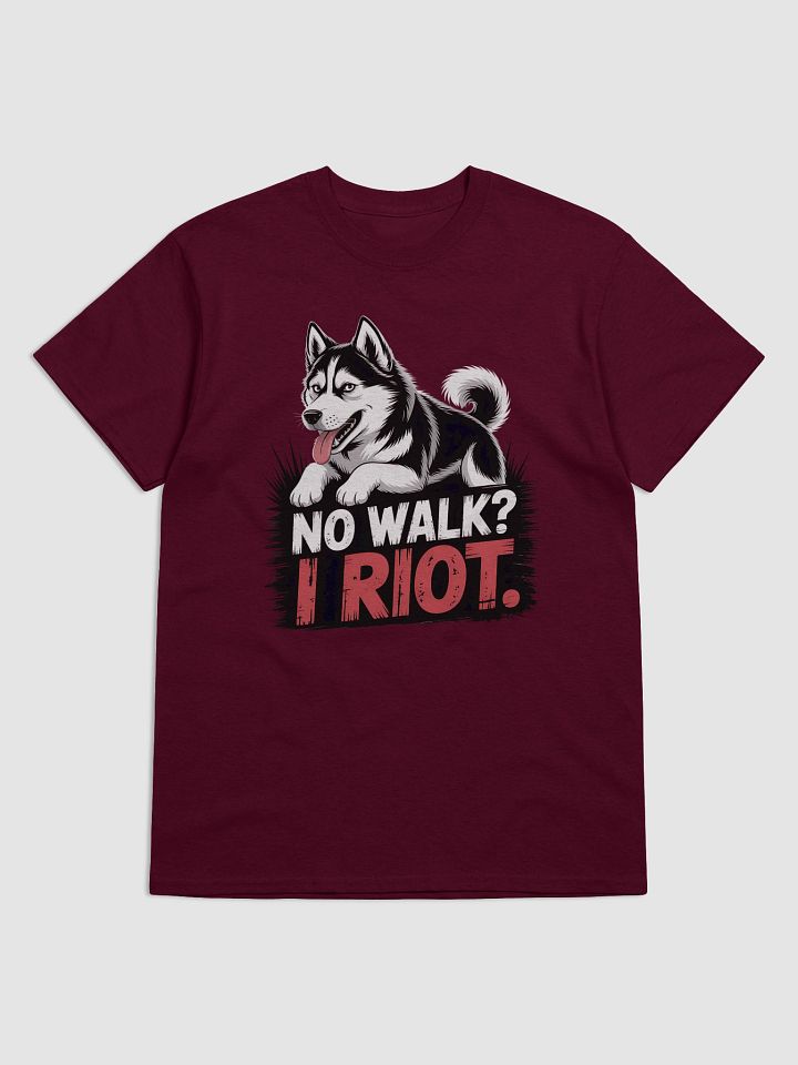 Playful Riot Dog Cartoon T-Shirt product image (3)