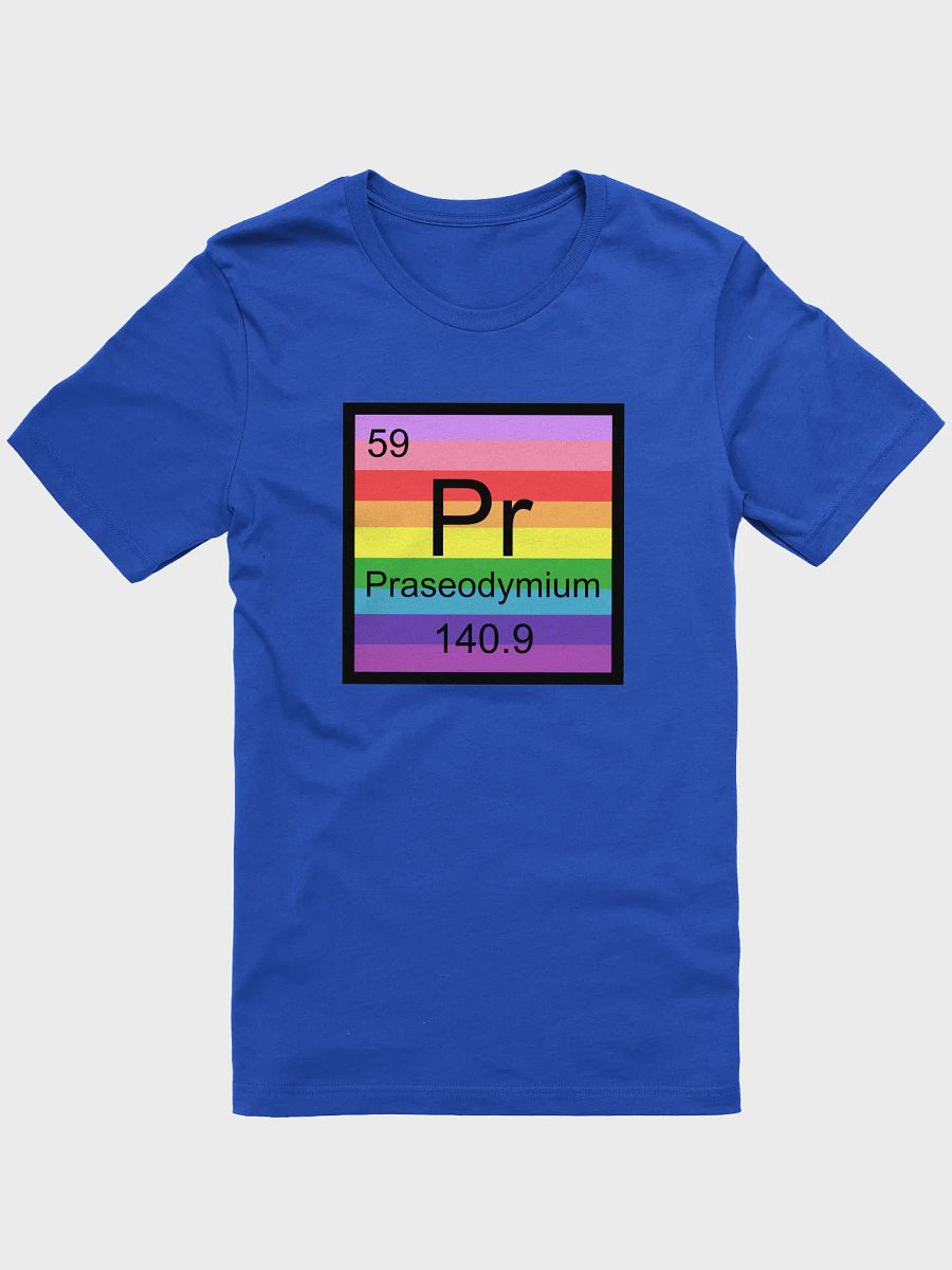 queer pride periodic table t-shirt product image (1)
