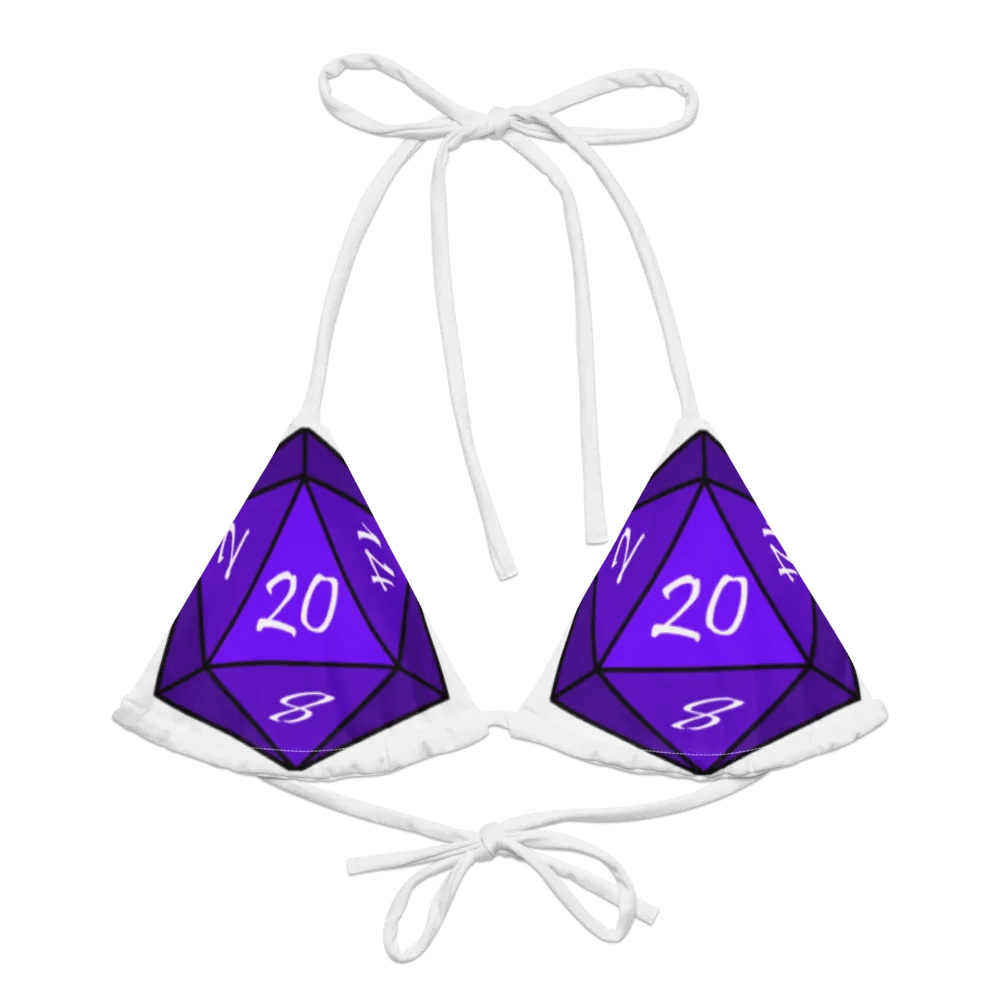 Nat 20 bikini top product image (1)