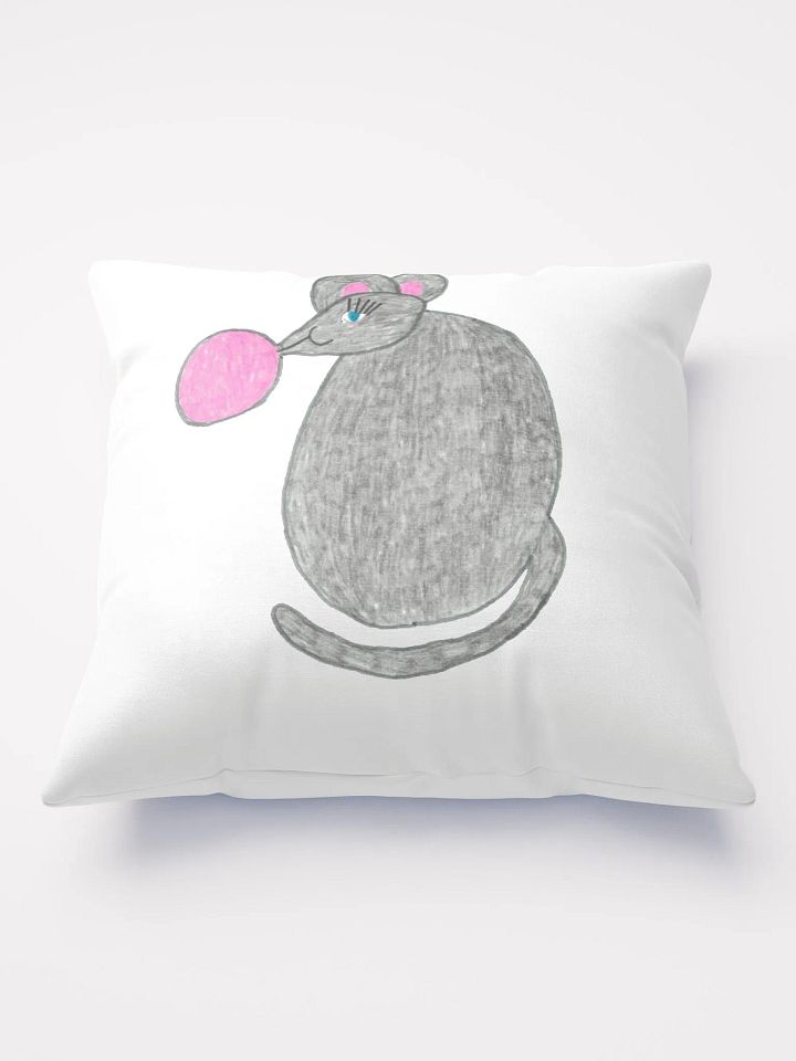 Bubblegum mouse pillow product image (2)