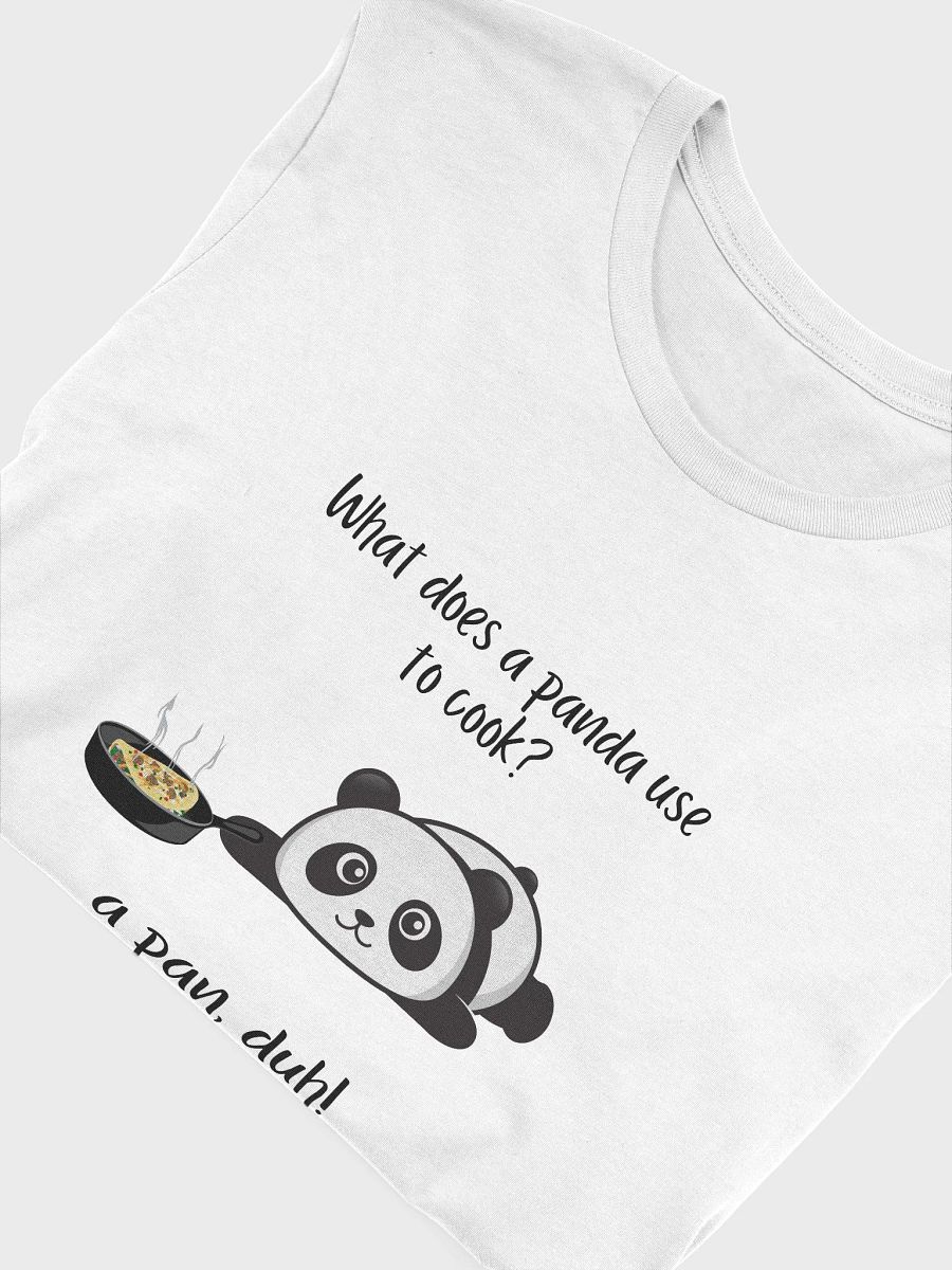 Panda Tee - White product image (4)